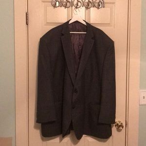 Blazer size 56 tweed with grays and browns